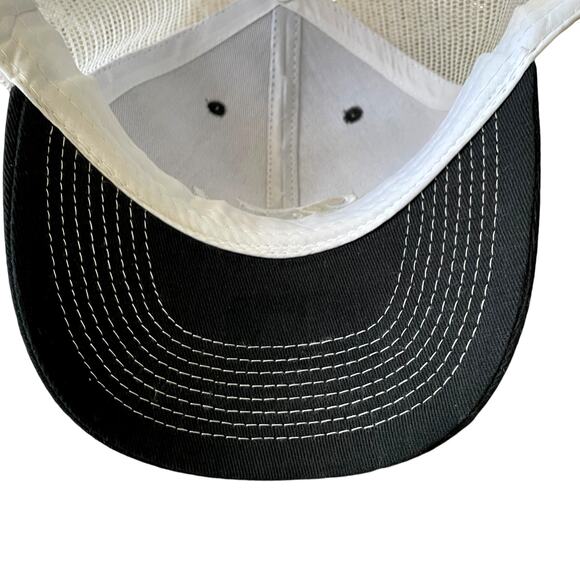 FORD Men's Mesh Hat Black White Embroidered Logo One Size Fits Most OSFA - Picture 10 of 13